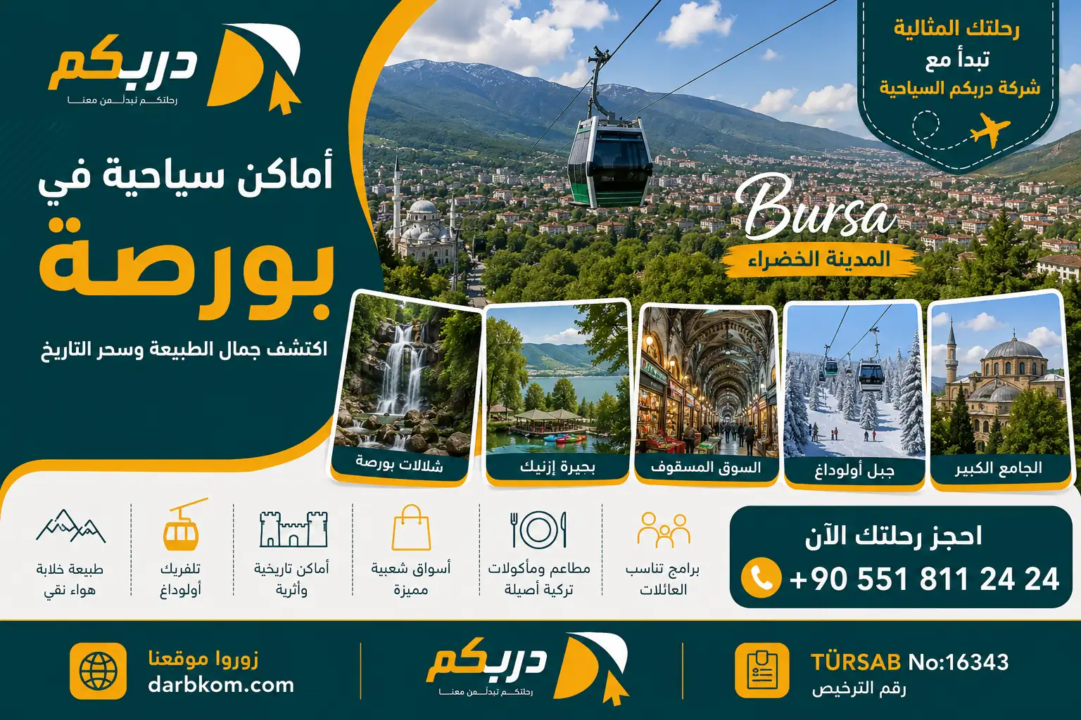 اماكن سياحية في بورصة
